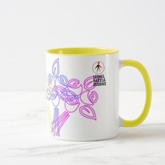 BLUMEN-TASSE TASSE (Rechts)