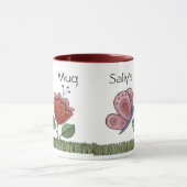 Blumen-Tasse Tasse (Zentrum)