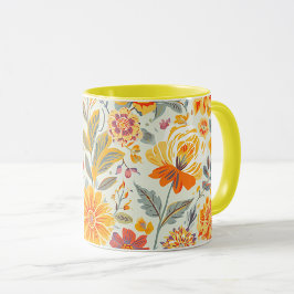 Blumen-Tasse Tasse
