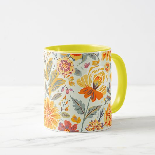 Blumen-Tasse Tasse