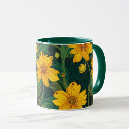 Blumen-Tasse Tasse