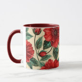 Blumen-Tasse Tasse (Links)