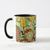 Blumen-Tasse Tasse (Links)