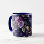 Blumen-Tasse Tasse (Vorderseite Links)