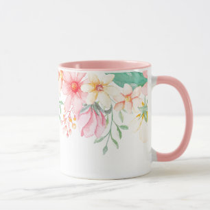 Blumen-Tasse Tasse