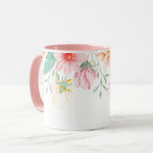 Blumen-Tasse Tasse (Vorderseite Links)