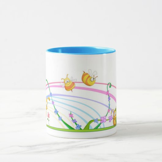 Blumen-Tasse Tasse (Zentrum)