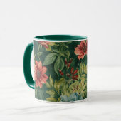 Blumen-Tasse Tasse (Vorderseite Links)