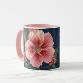 Blumen-Tasse Tasse (Vorderseite Links)
