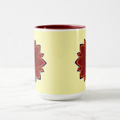 Blumen-Tassen - Florales Design Tasse (Zentrum)