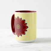 Blumen-Tassen - Florales Design Tasse (Vorderseite Links)