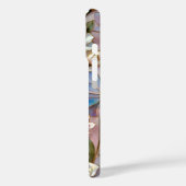 Blumen-Telefonhülle mit Glasmalerei-Effekt Pastell Case-Mate iPhone Hülle (Rückseite / Links)