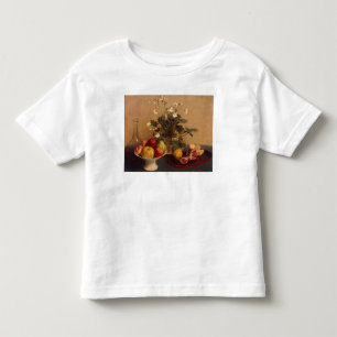 Blumen, Teller mit Frucht und Carafe, 1865 Kleinkind T-shirt