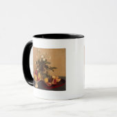 Blumen, Teller mit Frucht und Carafe, 1865 Tasse (Vorderseite Links)