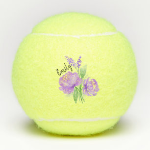 Blumen Tennisbälle