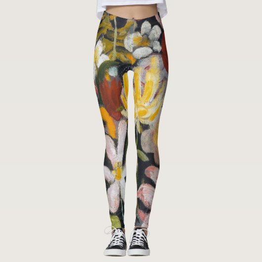Blumen-Teppich | Auguste Macke | Leggings (Vorderseite)