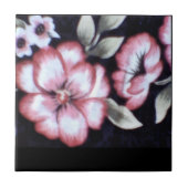 Blumen-Teppich Fliese (Vorderseite)