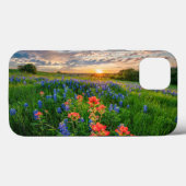 Blumen | Texas Bluebonnets & Indian Paintbrush Case-Mate iPhone Hülle (Rückseite (Horizontal))