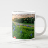 Blumen | Texas Bluebonnets & Indian Paintbrush Jumbo-Tasse (Rechts)