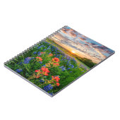 Blumen | Texas Bluebonnets & Indian Paintbrush Notizblock (Linke Seite)