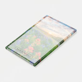 Blumen | Texas Bluebonnets & Indian Paintbrush Post-it Klebezettel (angewinkelt)