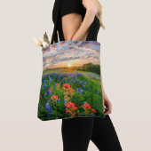 Blumen | Texas Bluebonnets & Indian Paintbrush Tasche (Von Nahem)