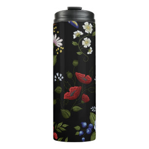 Blumen Thermosbecher