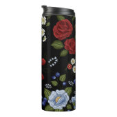 Blumen Thermosbecher (Nach rechts gedreht)