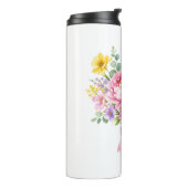 Blumen Thermosbecher (Nach links gedreht)