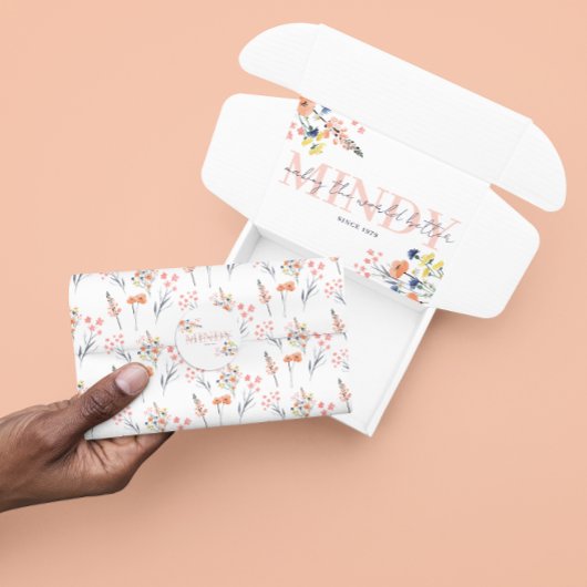 Blumen-Tissue-Papier Seidenpapier
