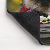 Blumen-Topf-Katze Mousepad (Ecke)