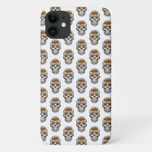 Blumen-Totenkopf-Muster Case-Mate iPhone Hülle
