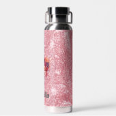 Blumen Trinkflasche (Rückseite)