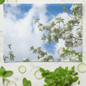 Blumen-Tuch Geschirrtuch (Gefaltet)