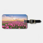 Blumen | Tulips South Holland, Niederlande Gepäckanhänger (Vorderseite horizontal)