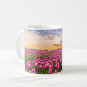 Blumen | Tulips South Holland, Niederlande Kaffeetasse (Vorderseite Links)