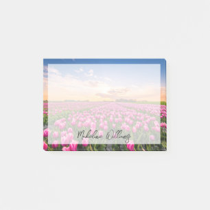 Blumen Tulips South Holland, Niederlande Post-it Klebezettel