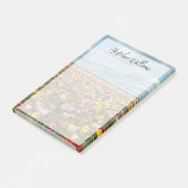 Blumen | Tulips Willamette Valley Oregon Post-it Klebezettel (angewinkelt)