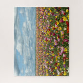 Blumen | Tulips Willamette Valley Oregon Puzzle (Vertikal)