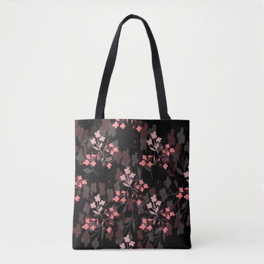 Blumen-Tüte Tasche (Vorderseite)