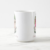 Blumen-TWO-Foto-Muttertags-Tasse Kaffeetasse (Mittel)