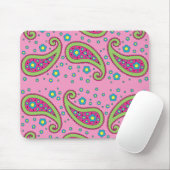 Blumen u. Paisley Mousepad (Mit Mouse)