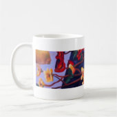Blumen u. Zitronen-Tasse Kaffeetasse (Links)
