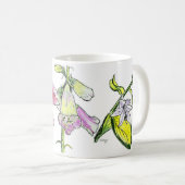 Blumen-Überlastungs-Tasse Tasse (VorderseiteRechts)
