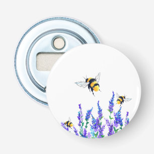 Blumen und Bienen Flaschenöffner
