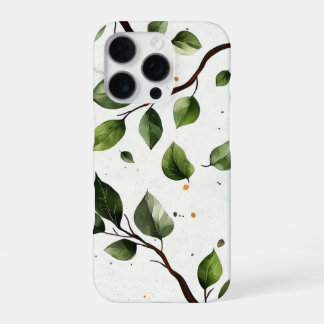 Blumen und Blätter iPhone 16 Pro Hülle