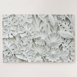 Blumen- und Blätterrätsel Puzzle