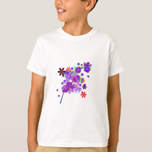 Blumen- und Blattkunst - Botanischer Garten T-Shirt
