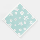 Blumen und Blütenblätter 10 Serviette (Ecke)