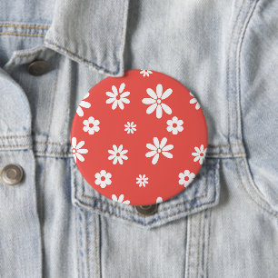 Blumen und Blütenblätter 1 Button